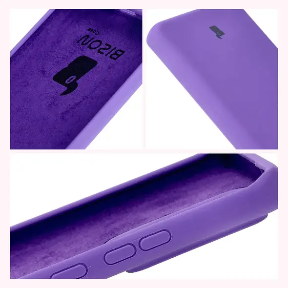 Bizon Soft Case Motorola Edge 40 Neo deep purple