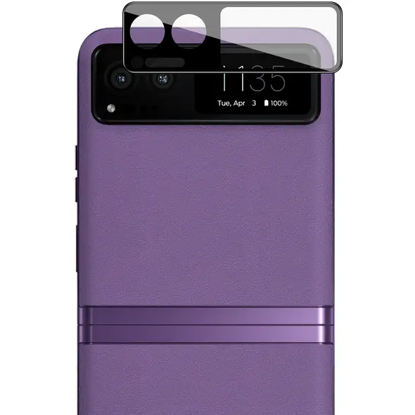 Bizon Glass Lens Motorola Razr 40 [2 PACK]