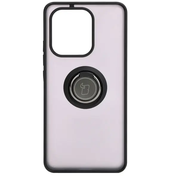 Bizon Case Hybrid Ring Xiaomi Redmi Note 13 4G smoky with a black frame