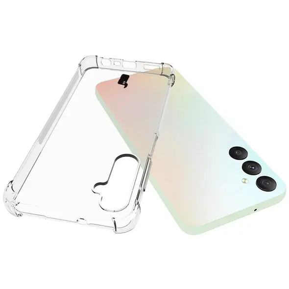 Bizon Case Clear Pack case + 2x screen glass + lens glass Samsung Galaxy A05s clear