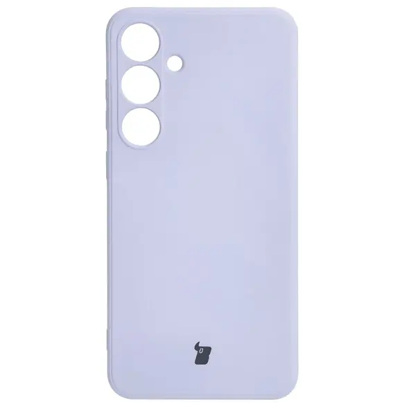 Bizon Case Silicone Sq Samsung Galaxy S24 Plus light purple