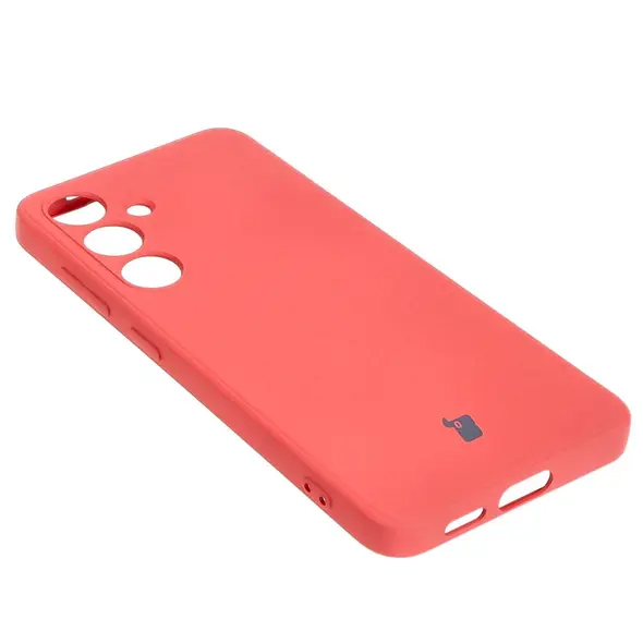 Bizon Case Silicone Sq Samsung Galaxy S24 dirty pink