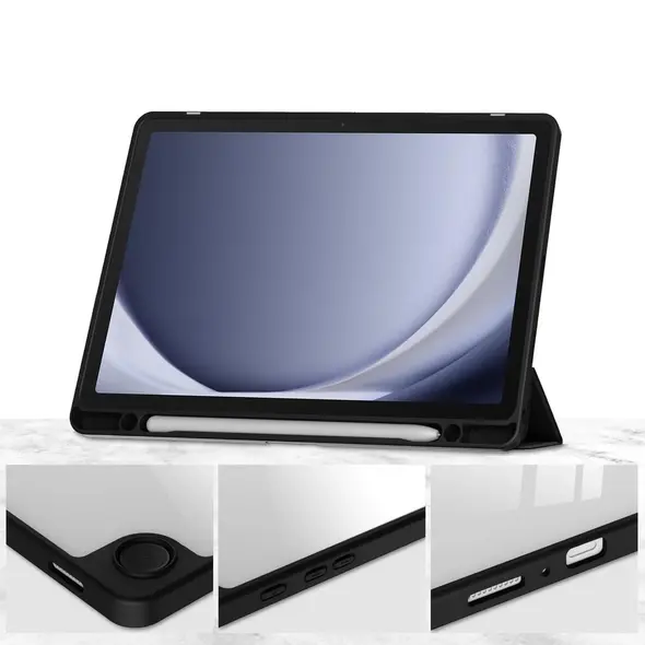 Bizon Case Tab Clear Matt Samsung Galaxy Tab A9 Plus black
