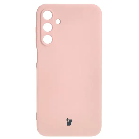 Bizon Case Silicone Sq Samsung Galaxy A15 4G/5G light pink