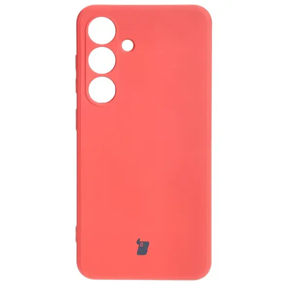 Bizon Case Silicone Sq Samsung Galaxy S24 dirty pink