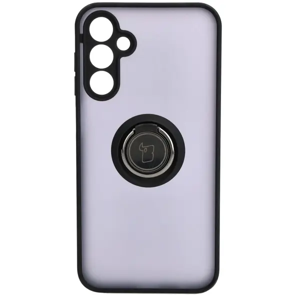 Bizon Case Hybrid Ring Samsung Galaxy A15 5G/4G smoky with a black frame