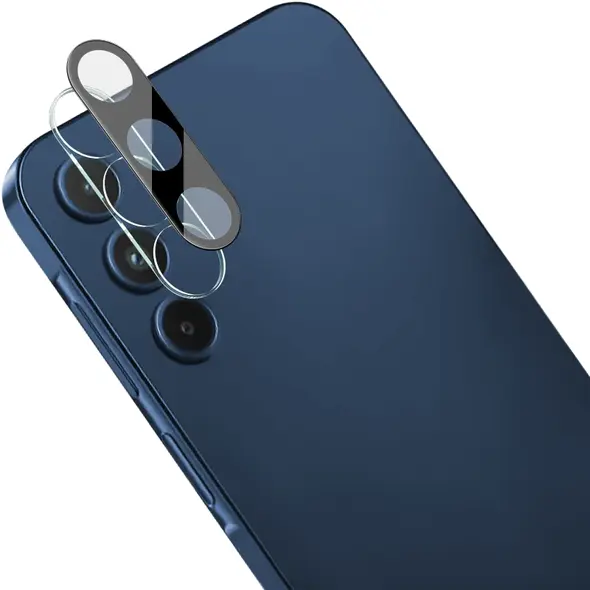 Bizon Glass Lens Samsung Galaxy A15 4G/5G [2 PACK]