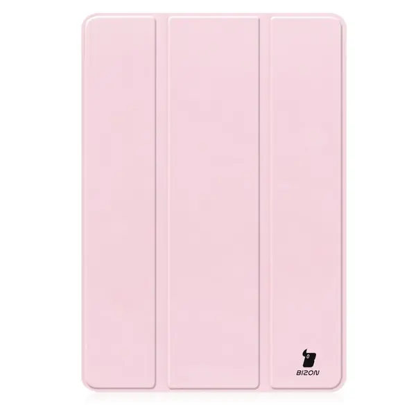 Bizon Case Tab Lizard Samsung Galaxy Tab S9 FE Plus pink