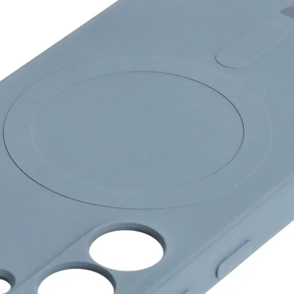 Bizon Case Silicone Magnetic Sq Samsung Galaxy S24 Plus grey