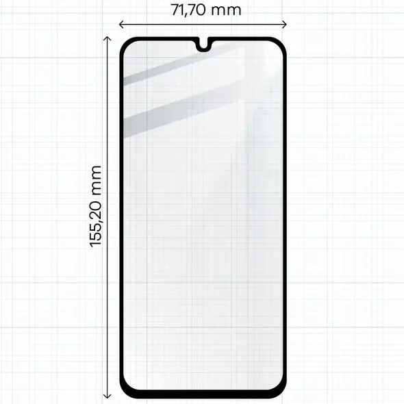 Bizon Glass Edge 2 Samsung Galaxy A15 4G/5G Samsung Galaxy A25 5G / M15 5G