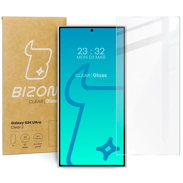 Bizon Glass Clear 2 Samsung Galaxy S24 Ultra