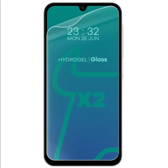 Bizon Glass Hydrogel Front Samsung Galaxy A15 4G/5G Samsung Galaxy A25 5G / M15 5G [2 PACK]