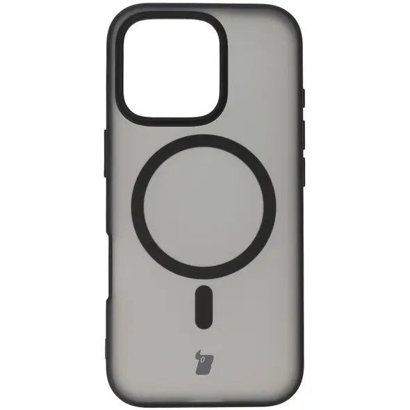 Bizon Case MatteO Apple iPhone 16 Pro transparent with black frame