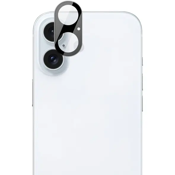 BIZON Clear 3x screen glass + camera glass Apple iPhone 16 Plus
