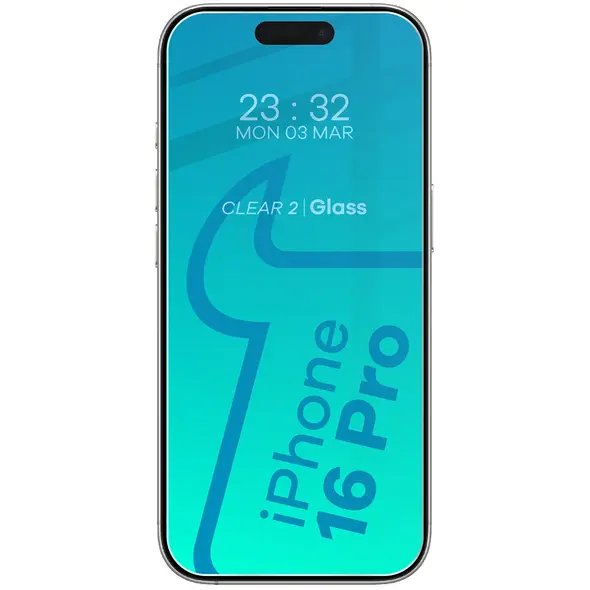 Bizon Clear 3x screen glass + camera glass Apple iPhone 16 Pro