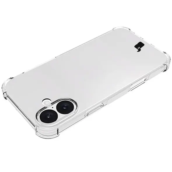 Bizon Case Clear Pack case + 2x tempered glass + lens glass Apple iPhone 16 Plus