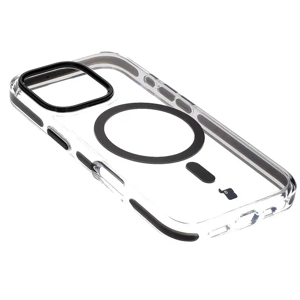 Bizon Case Marco Apple iPhone 16 Pro clear with black frame