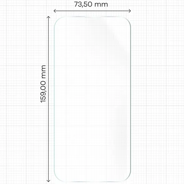 Bizon Glass Hydrogel Front Apple iPhone 16 Pro Max [2 PACK]