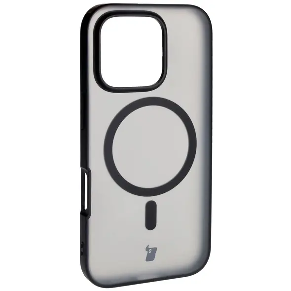 Bizon Case MatteO Apple iPhone 16 Pro transparent with black frame