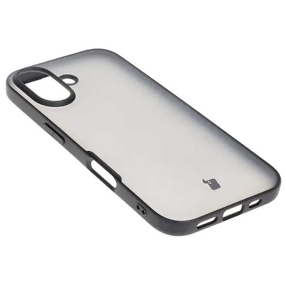 Bizon Case Angelo Apple iPhone 16 smoky with a black frame