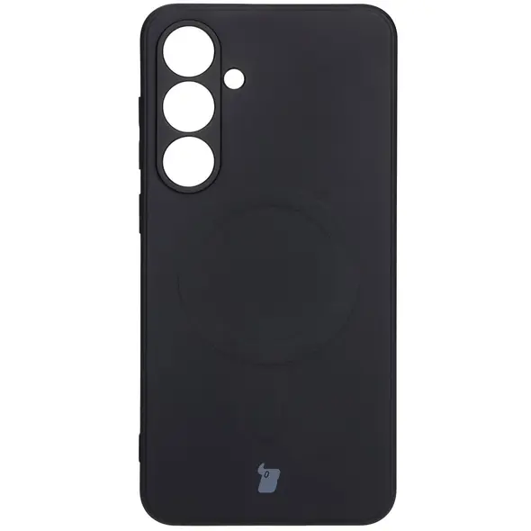 Bizon Case Silicone Magnetic Sq Samsung Galaxy S24 FE black
