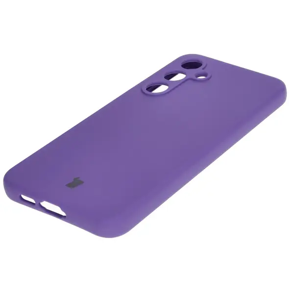 Bizon Soft Case Samsung Galaxy S24 FE purple