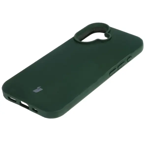Bizon Soft Case Apple iPhone 16 dark green