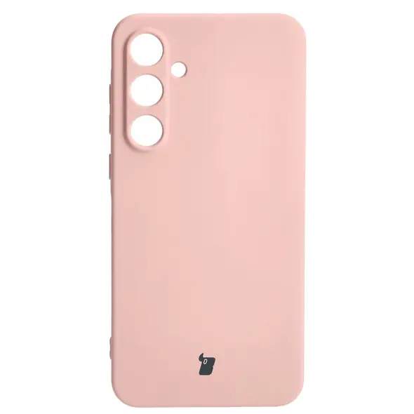 Bizon Case Silicone Samsung Galaxy A55 5G light pink