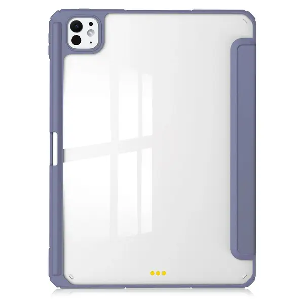 Bizon Case Tab Clear Matt Apple iPad Pro 11" 5 gen. 2024 lavender