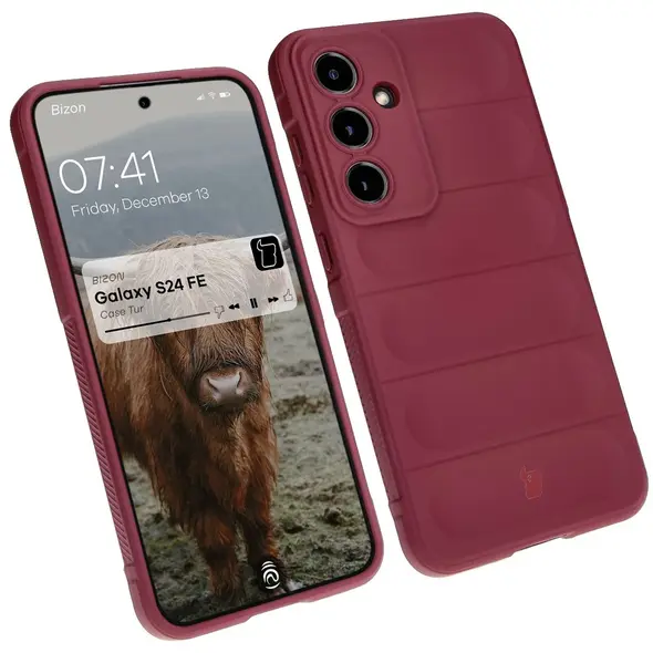 Bizon Case Tur Samsung Galaxy S24 FE dark purple