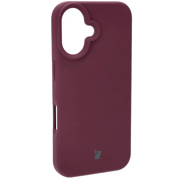 Bizon Soft Case Apple iPhone 16 dark purple