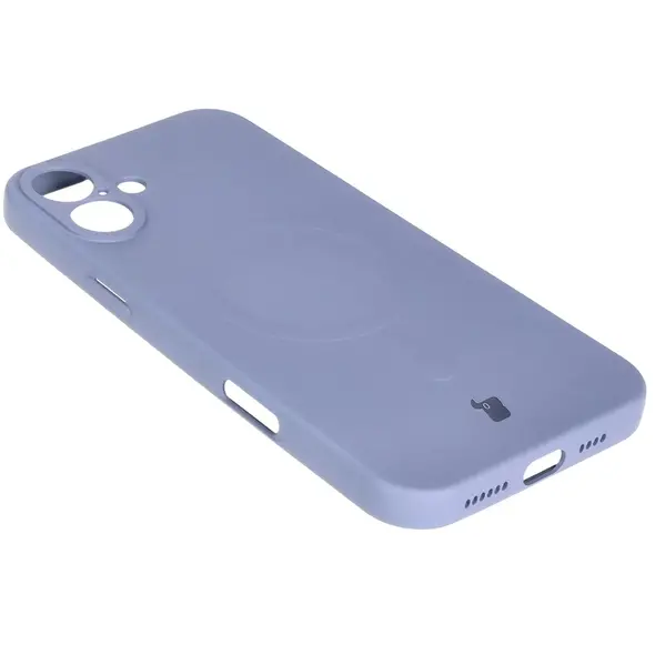 Bizon Case Silicone Magnetic Apple iPhone 16 grey