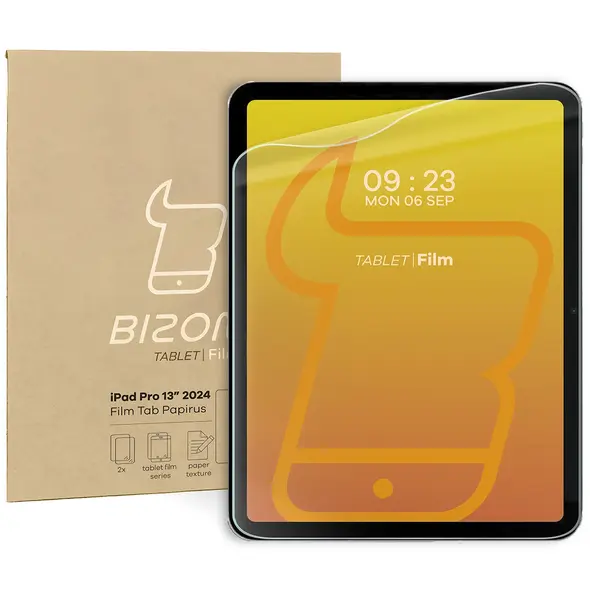 Bizon Film Tab Papirus Apple iPad Pro 13" 7 gen. 2024 [2 PACK]