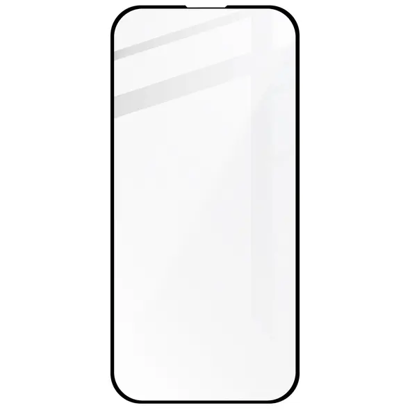 Bizon Edge 2x tempered screen glass with frame + camera glass Apple iPhone 16