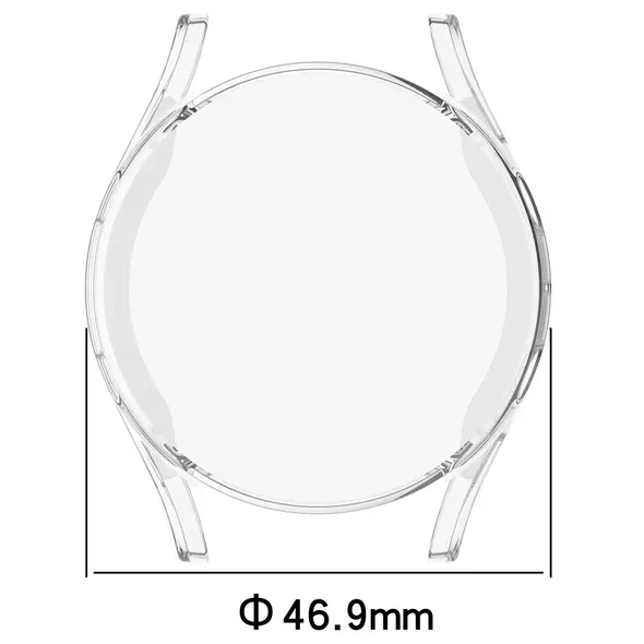 Bizon Case Watch Felipe Samsung Galaxy Watch 7 44 mm clear