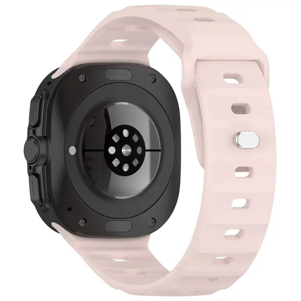 Bizon Strap Watch Silicone Samsung Galaxy Watch Ultra 47 mm pink