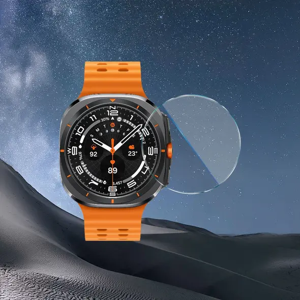 Bizon Glass Watch Clear Samsung Galaxy Watch Ultra 47 mm