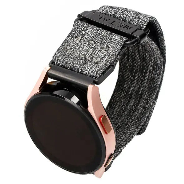 Bizon Strap Watch Urban Samsung Galaxy Watch 20 mm grey melange