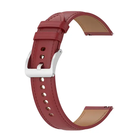 Bizon Strap Watch Casual Samsung Galaxy Watch FE/7/6/6 Classic/5/5Pro/4/4 Classic red