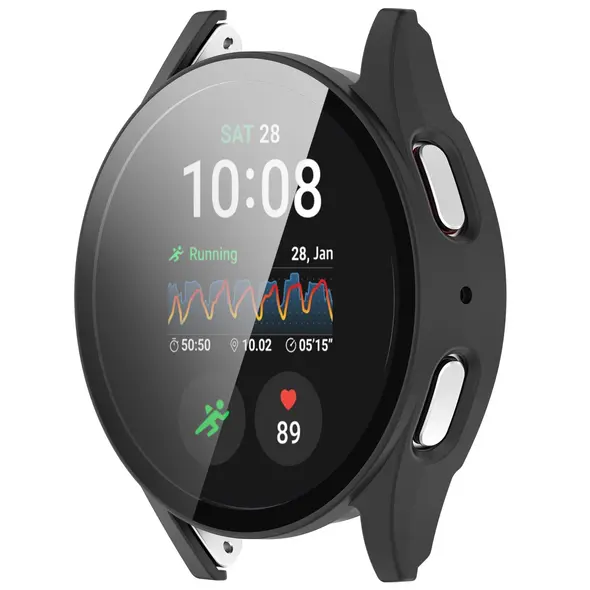 Bizon Case+Glass Watch Samsung Galaxy Watch 7 40 mm black matte