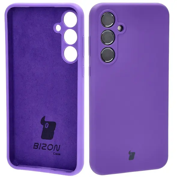 Bizon Soft Case Samsung Galaxy A35 5G purple