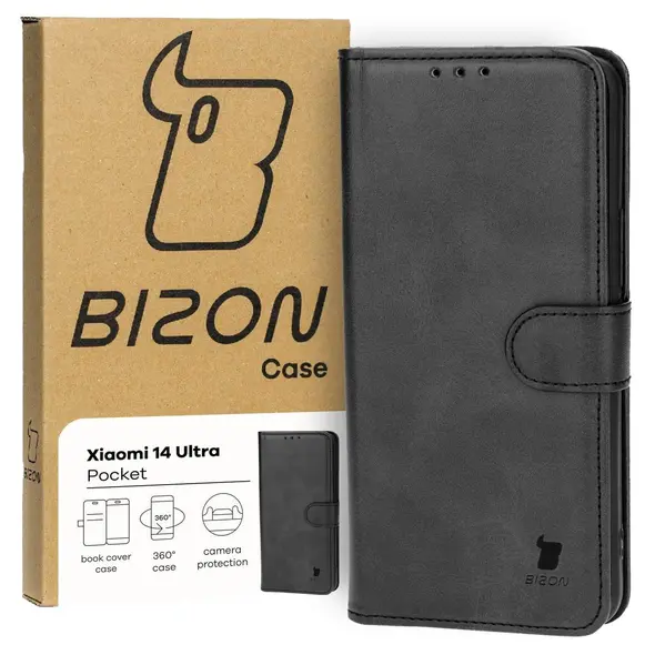 Bizon Case Pocket Xiaomi 14 Ultra black