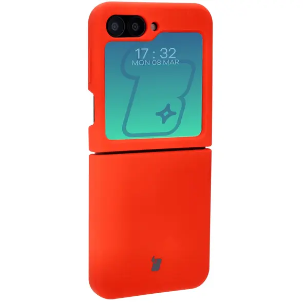 Bizon Soft Case Samsung Galaxy Z Flip6 red