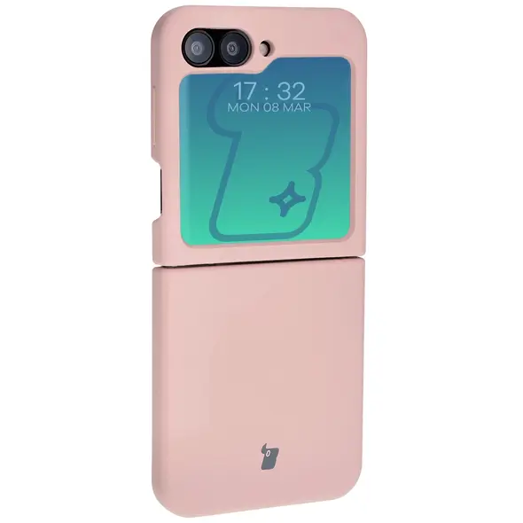 Bizon Soft Case Samsung Galaxy Z Flip6 light pink