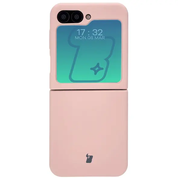 Bizon Soft Case Samsung Galaxy Z Flip6 light pink
