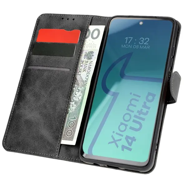 Bizon Case Pocket Xiaomi 14 Ultra black