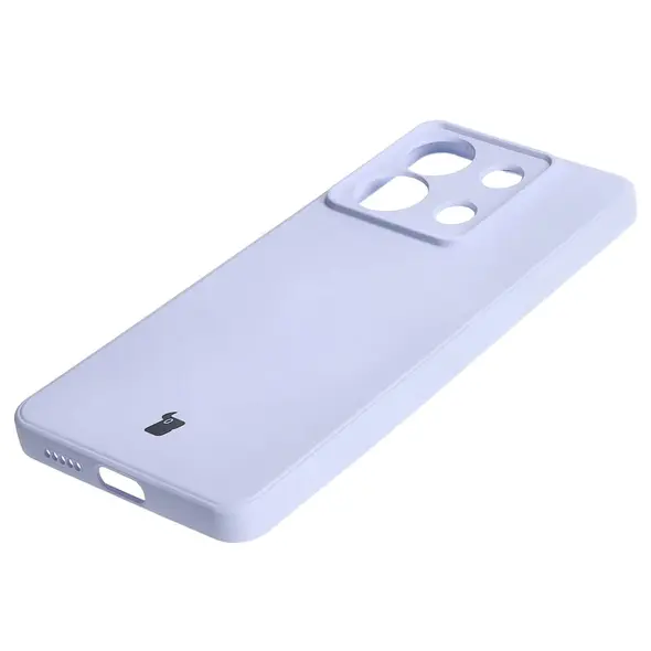Bizon Case Silicone Sq Xiaomi Redmi Note 13 5G light purple