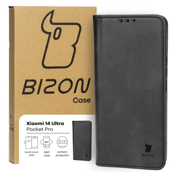 Bizon Case Pocket Pro Xiaomi 14 Ultra black
