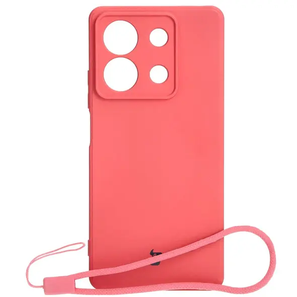 Bizon Case Silicone Sq Xiaomi Redmi Note 13 5G dirty pink