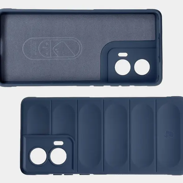 Bizon Case Tur Motorola Edge 50 Fusion navy blue